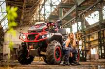 ODES Patchcross Quad ODES 1000 MAX TROPHY PRO 4x4 Osłony HDPE Amortyzatory Gazowe