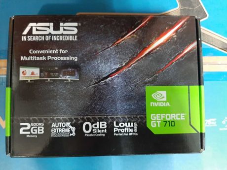 Новая Видеокарта ASUS GeForce GT710 2048Mb (GT710-SL-2GD5-BRK)