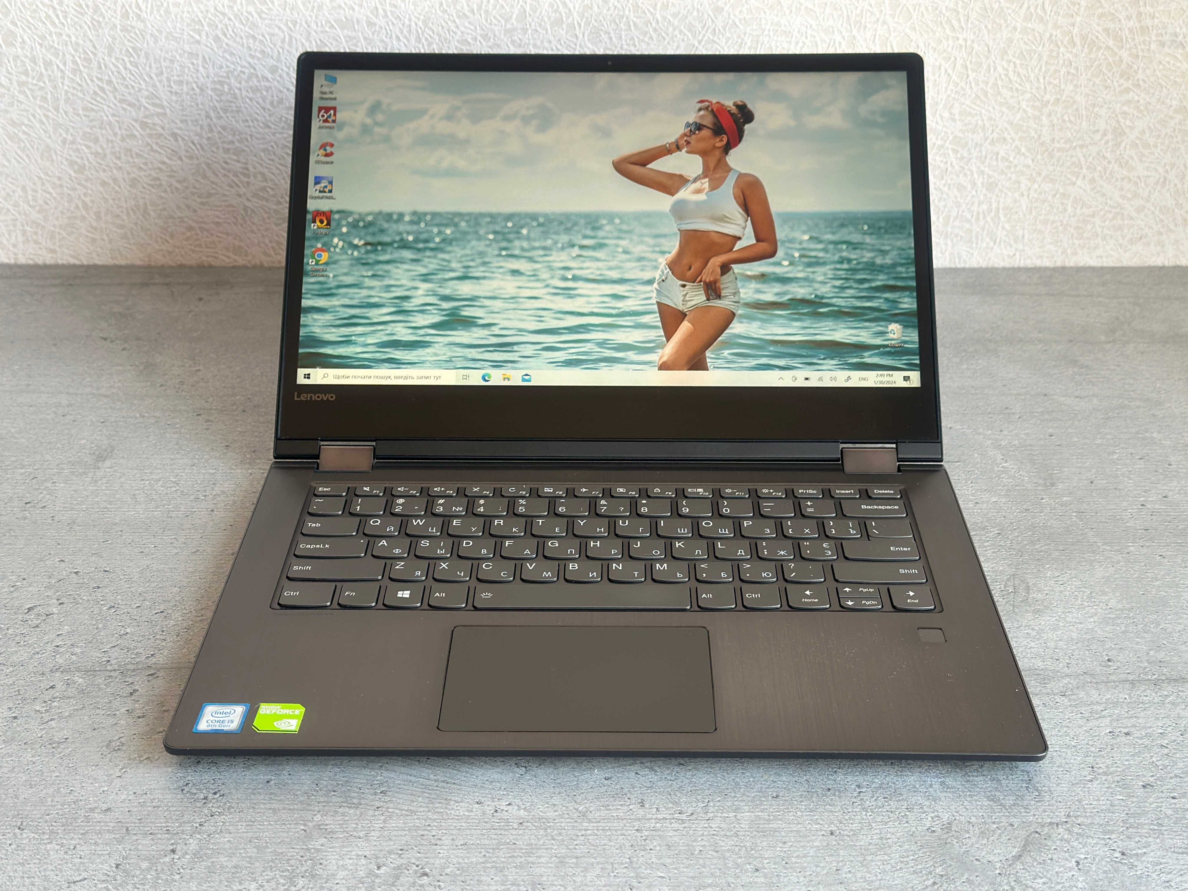 Ноутбук Lenovo Flex 6 (14.0 FHD IPS, i5-8250U, GF MX130, 16RAM/256SSD)