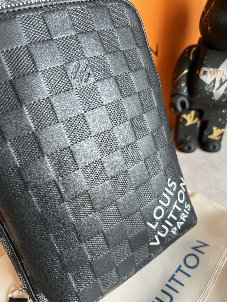 Нова колекція! Слінг Louis Vuitton Avenue, чоловіча сумка. Луи витон