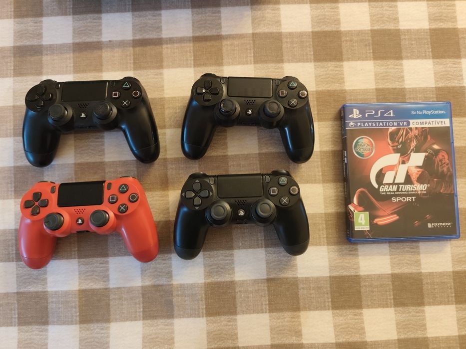 PS4 Pro 1TB + 4 comandos + OFERTA Gran Turismo Sport