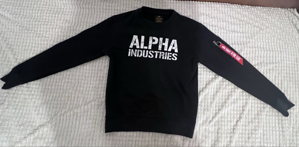 Свитшот alpha industries