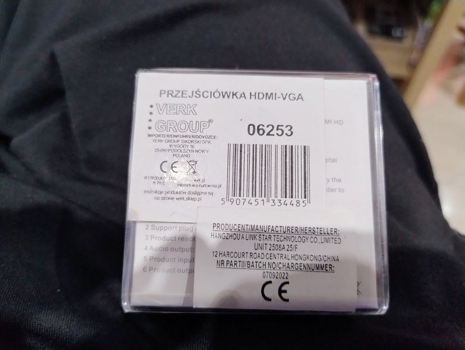 Adapter HDMI-vga + audio
