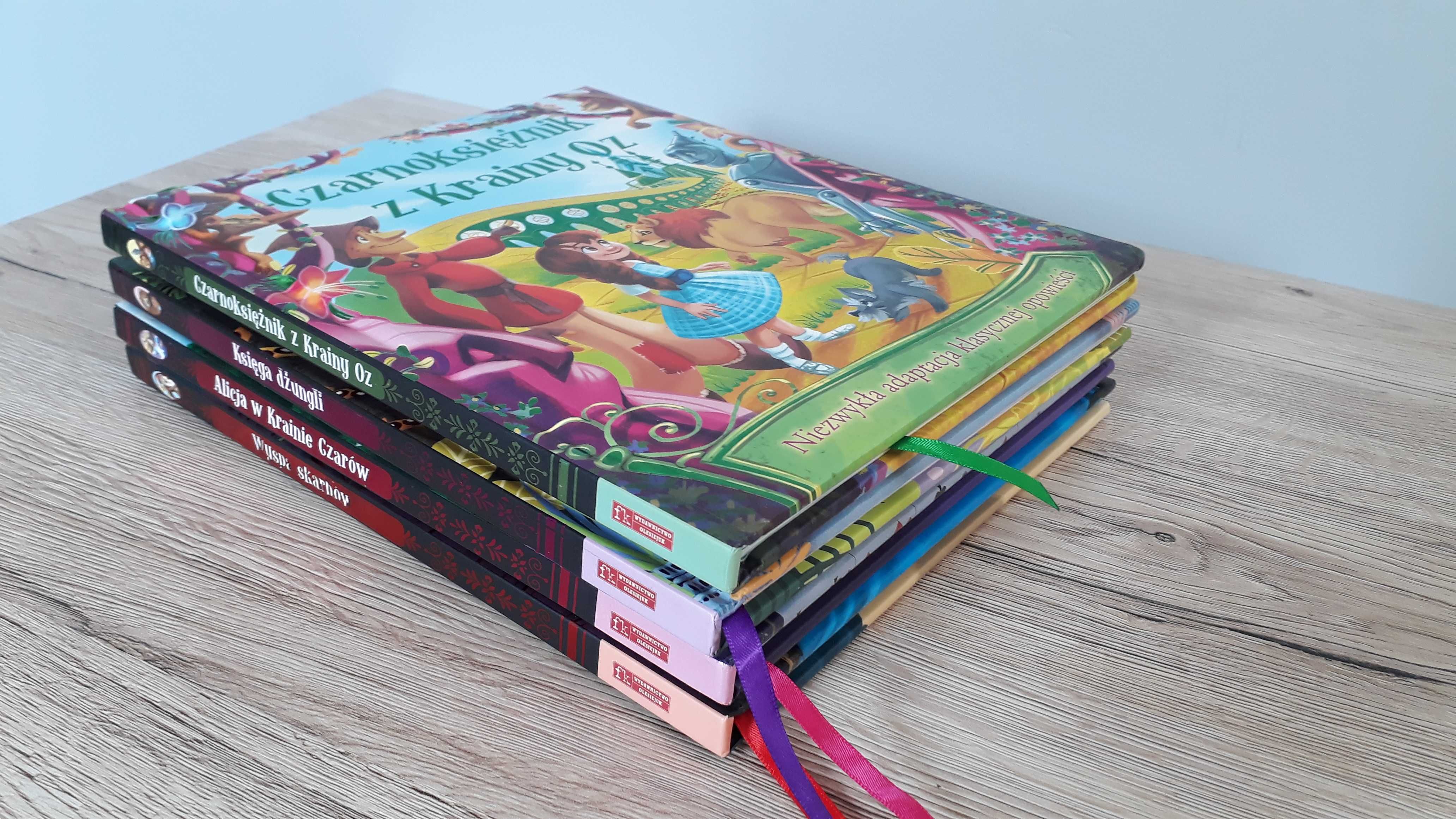 Zestaw 4 książek dla dzieci