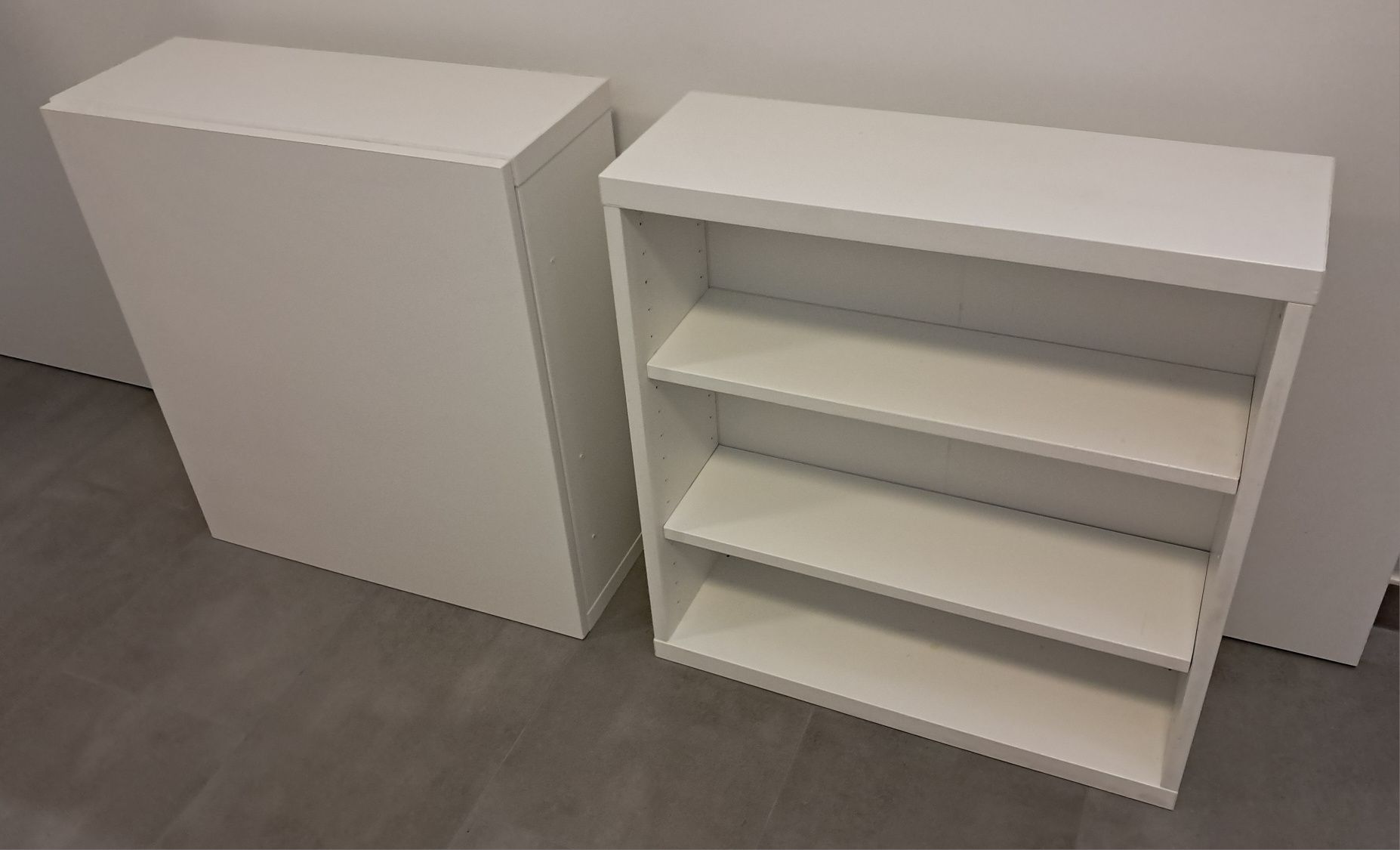 IKEA fronty białe w połysku do szafek i mebli IKEA Besta 60 x 64