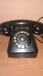 Telefon czarny antyk