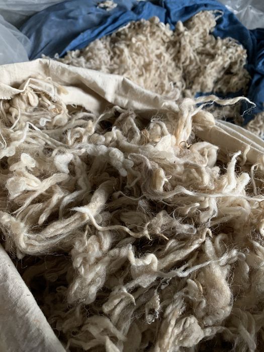 Шерсть из натуральной баранины