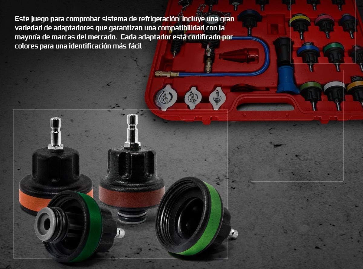 Verificador do Sistema de Refrigeração e Radiadores 28 Pcs. (Artigo )