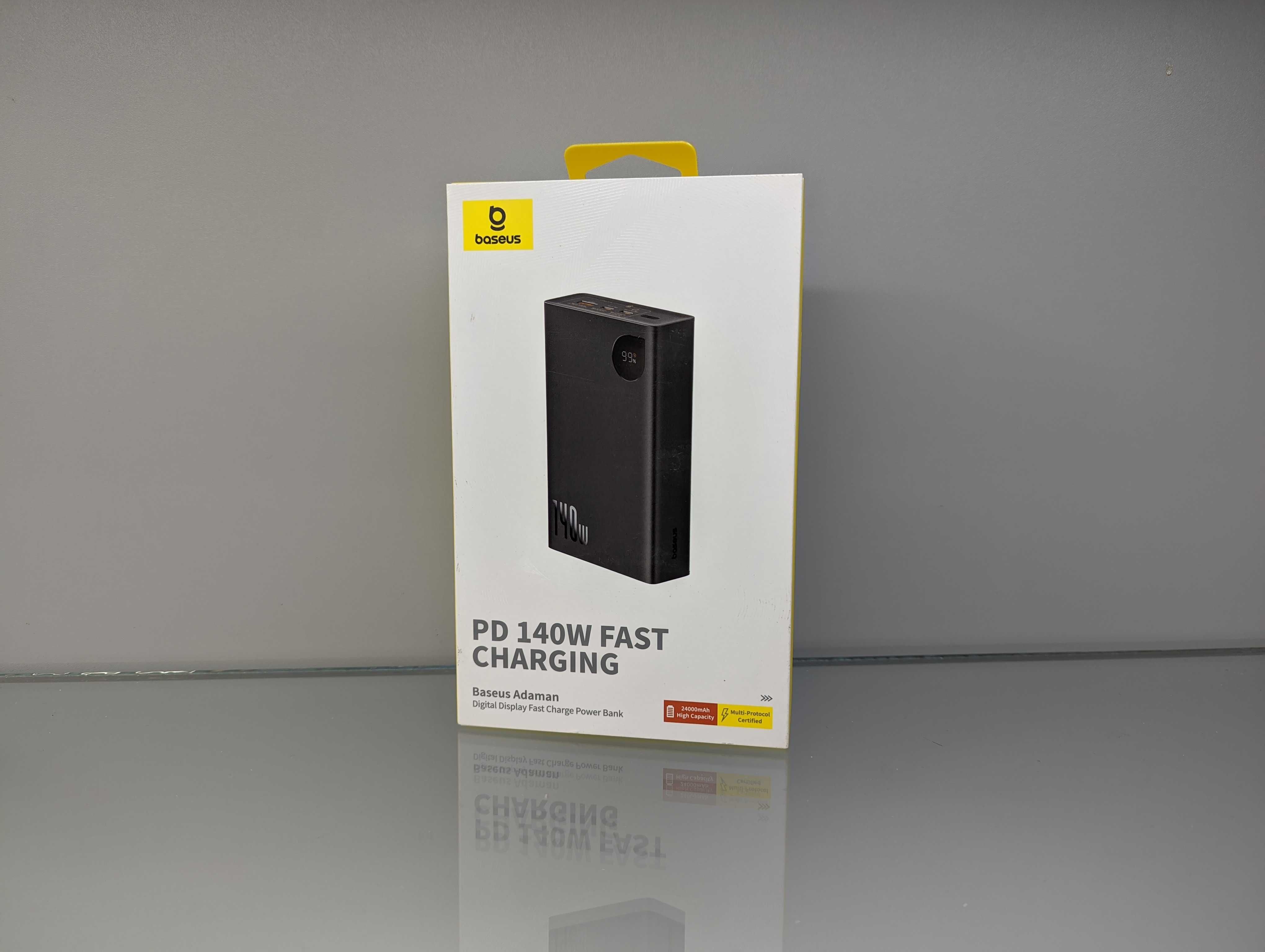 Оригінал Павер Baseus 24000 mAh 140W Adaman Power Bank павербанк