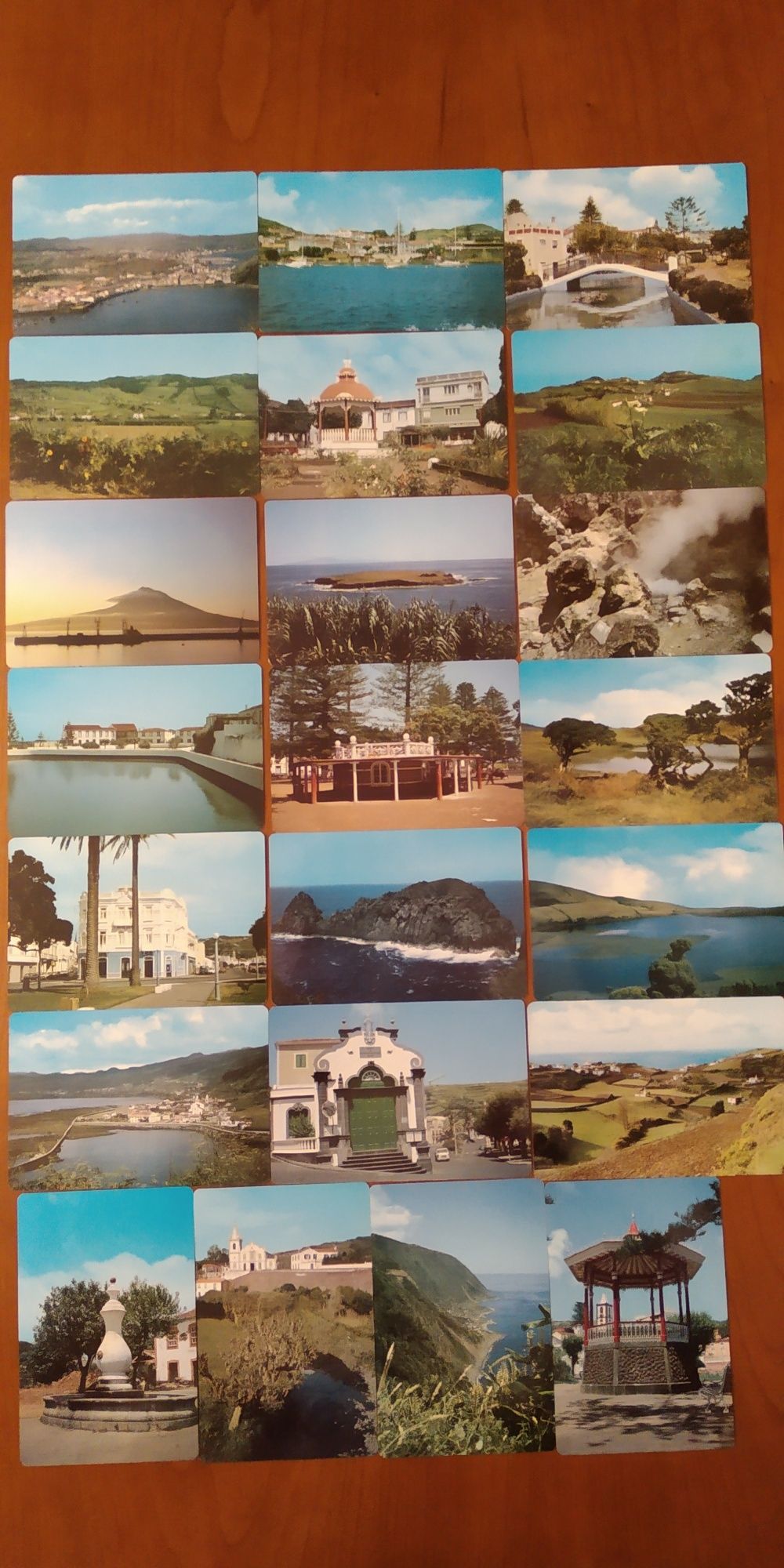 Calendários de paisagens dos Açores