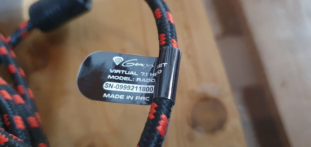 Słuchawki nauszne przewodowe GENESIS Radon 720