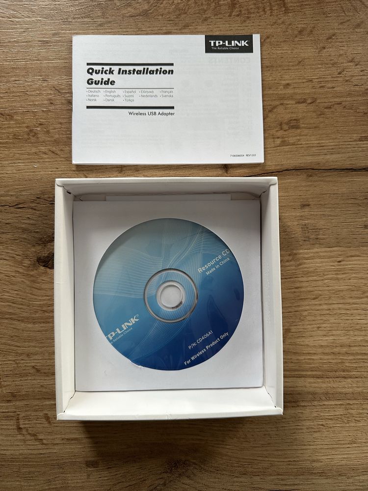 Karta WiFi USB 2.0 TP Link NOWA