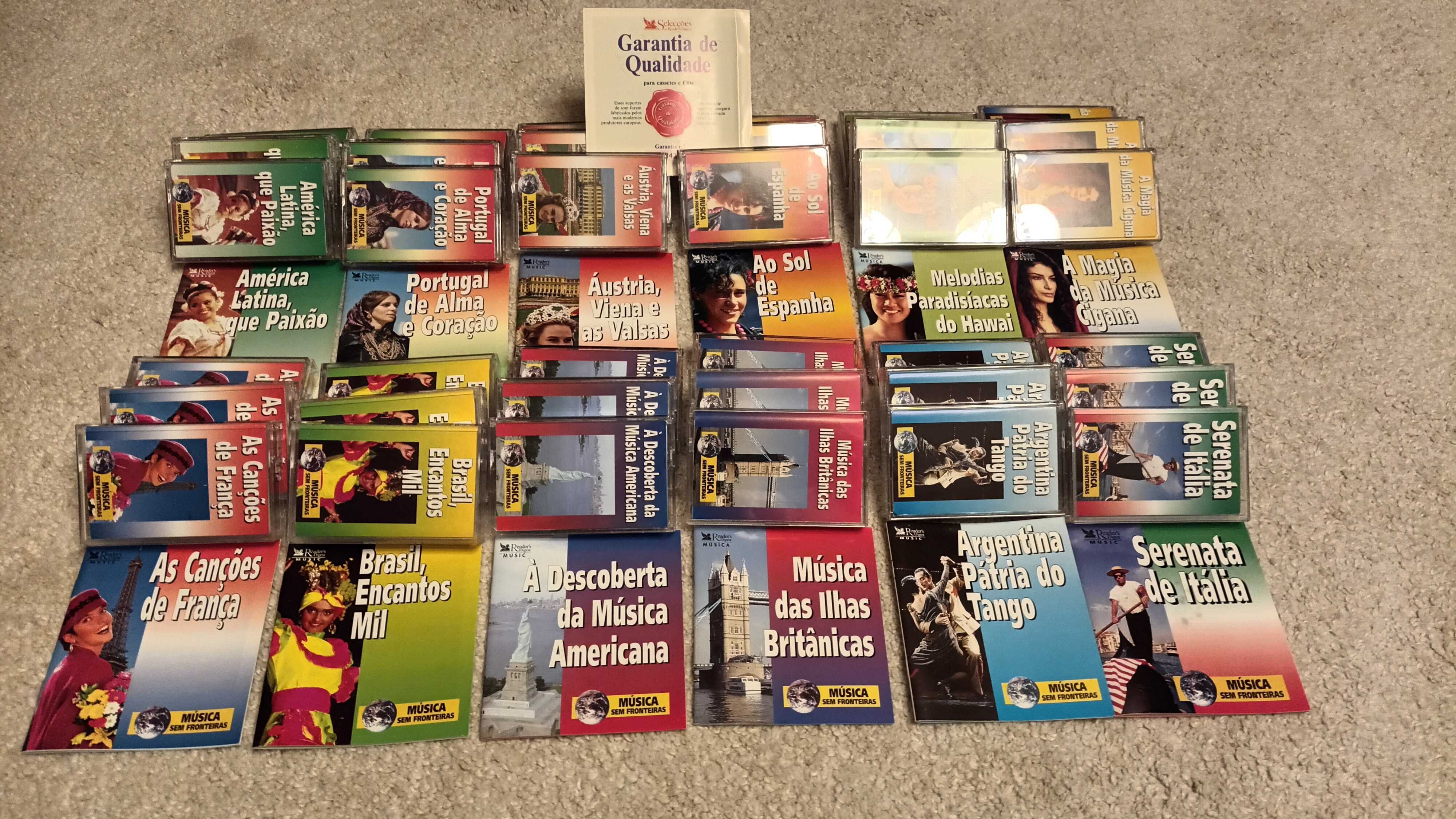 36 Cassetes  Audio