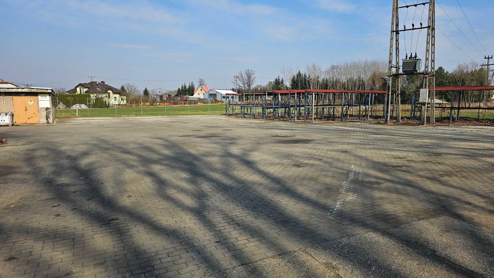 Wynajmę plac 3100m2 utwardzony, monitorowany, ogrodzony