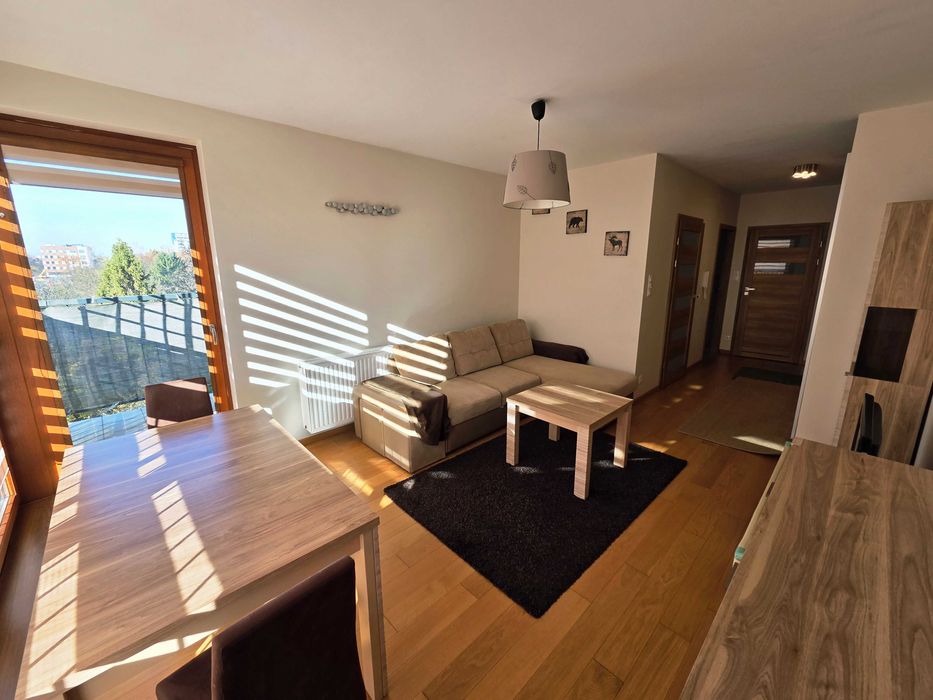 Wilga Park, 50 m2, 2 pok., osobna kuchnia, balkon, bez prowizji, garaż