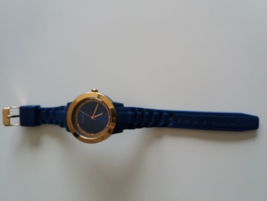Relógio pulso azul inox marca Dinamarquês