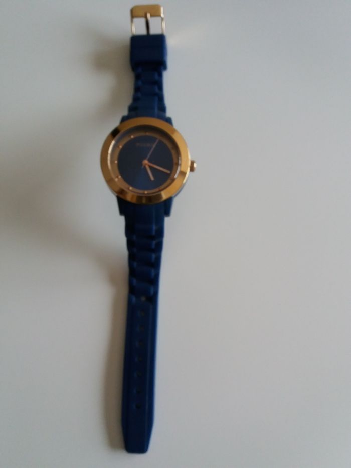 Relógio pulso azul inox marca Dinamarquês