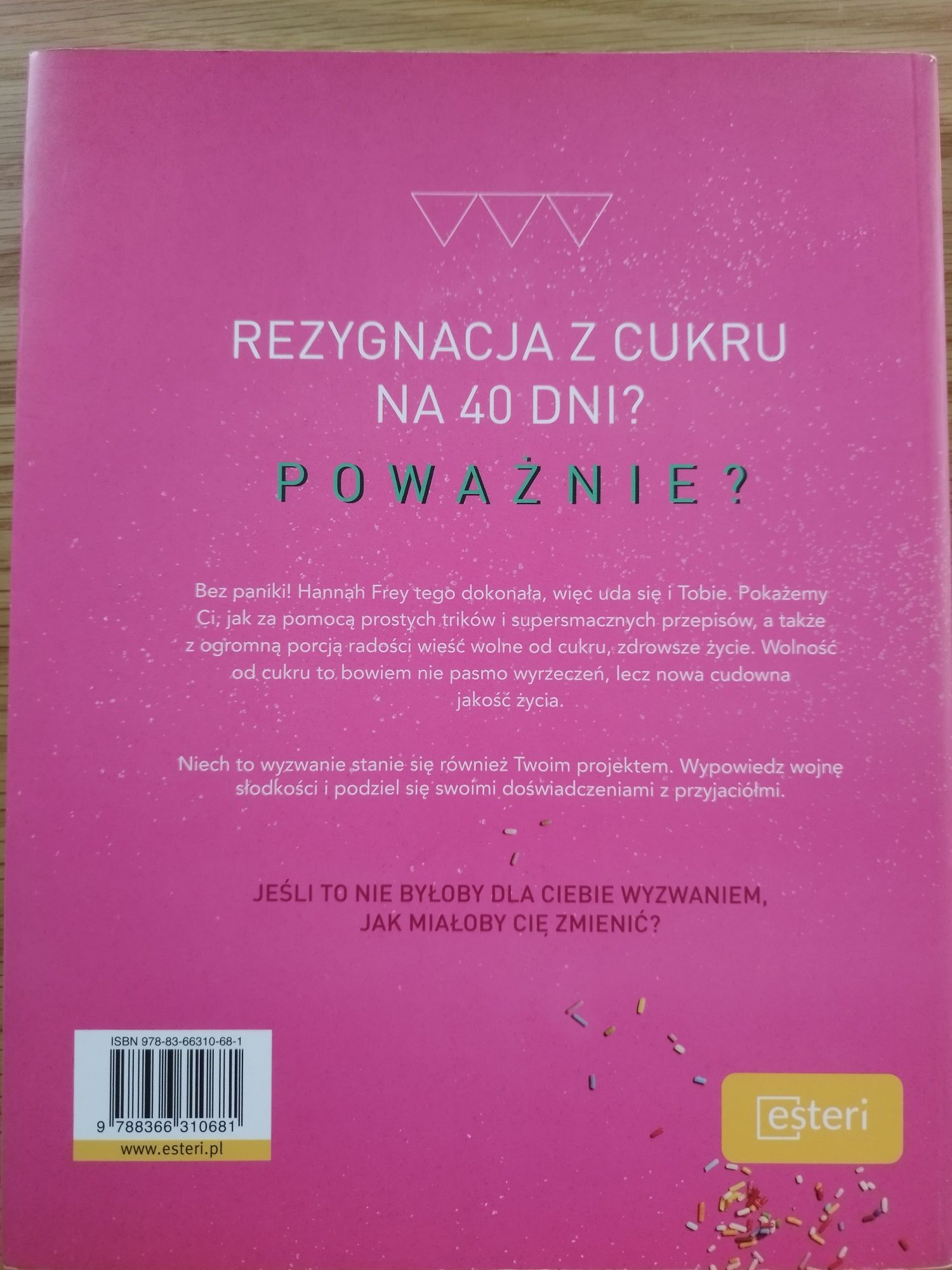 Książka- Cukrowy detoks. 40 dyniowe wyzwanie