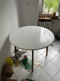 stół jysk 105cm, biały