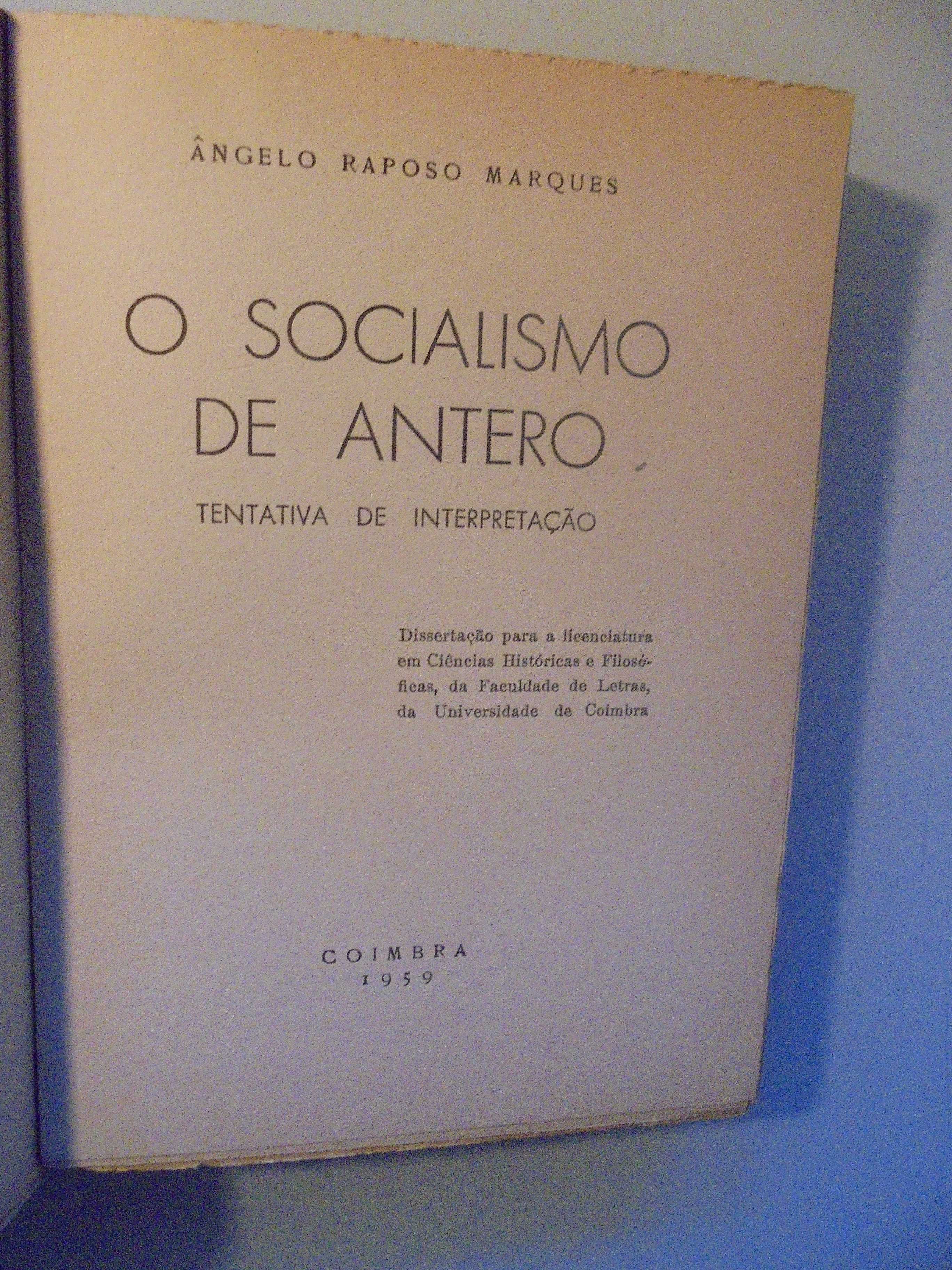 Marques (Ângelo Raposo);Do Socialismo de Quental