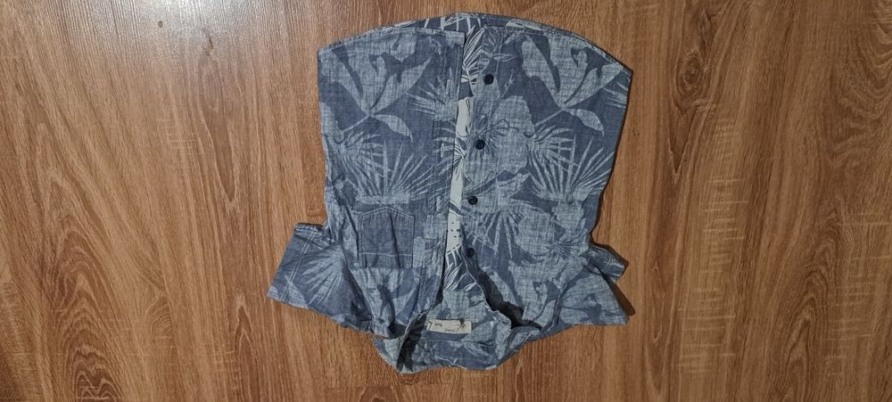 Koszula z krótkim rękawem, Hm, 104, koszula bawełniana