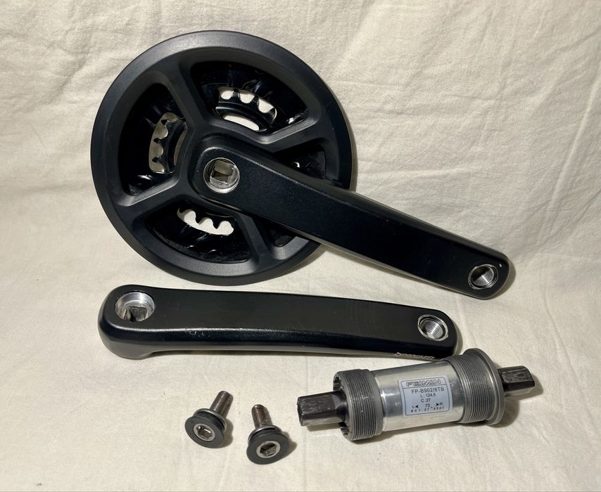 Korby MTB PROWHEEL 2s 36t 26t 6/7/8 175mm kwadrat + suport