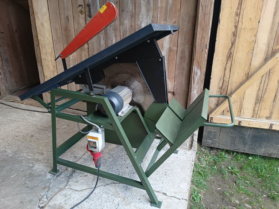 Piła 2w1 stołowa wahadłowa  krajzega  400v cerkularka cyrkularka tarcz