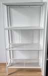 Regał IKEA BAGGEBO – biały, metalowy