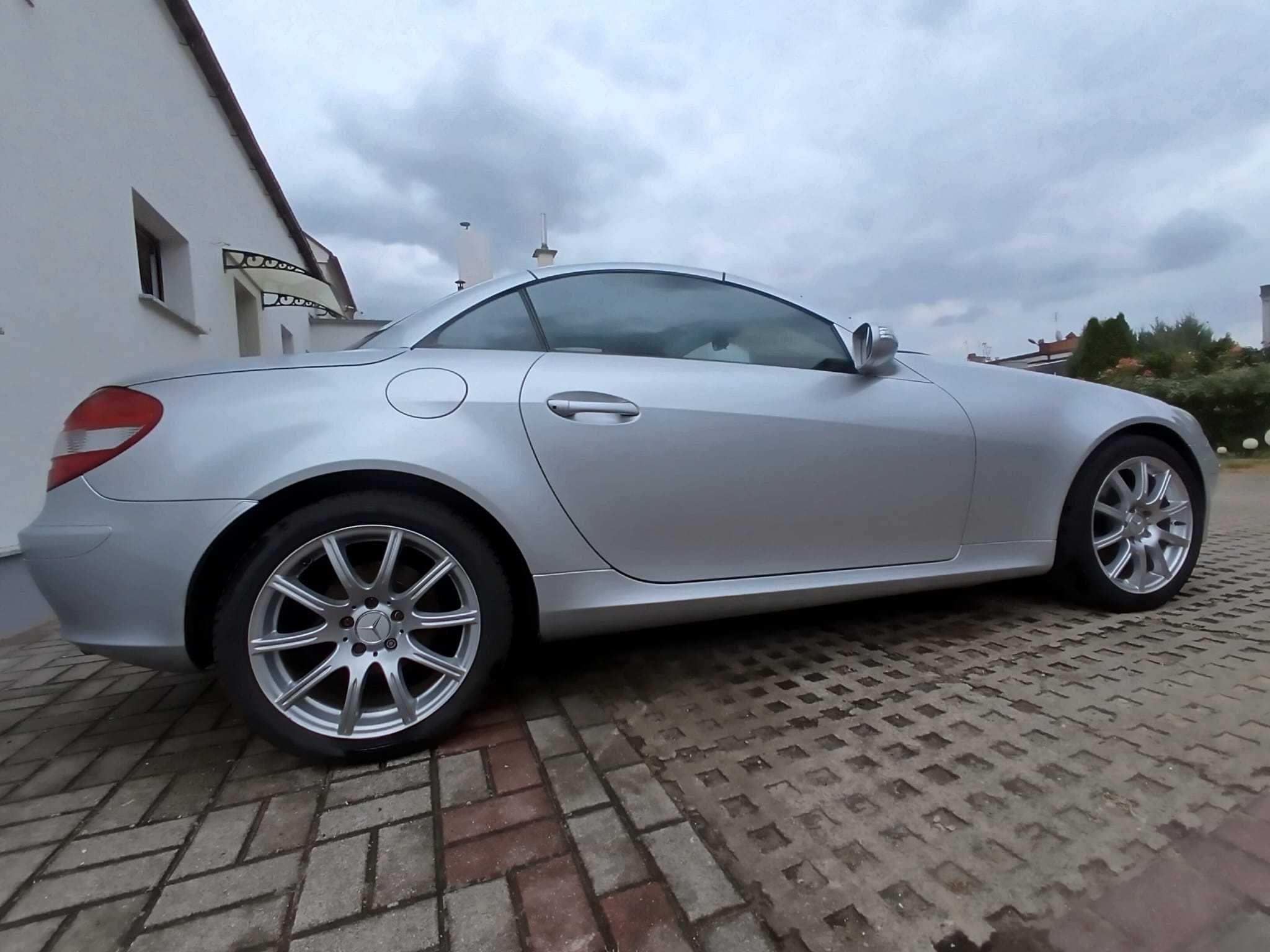 Mercedes SLK 200 kabriolet automat bezwypadkowy org lakier