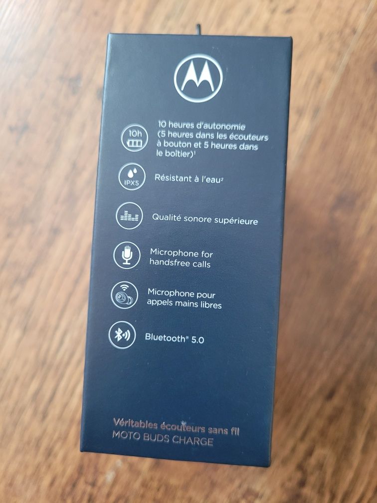 Słuchawki MOTOROLA Moto Buds Charge  Nowe