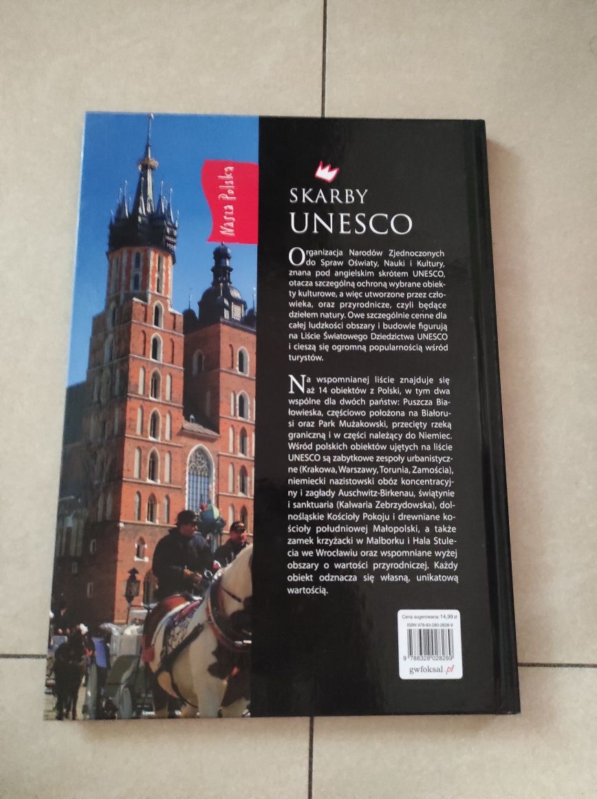 Książka Skarby UNESCO Tomasz Wójcik dr