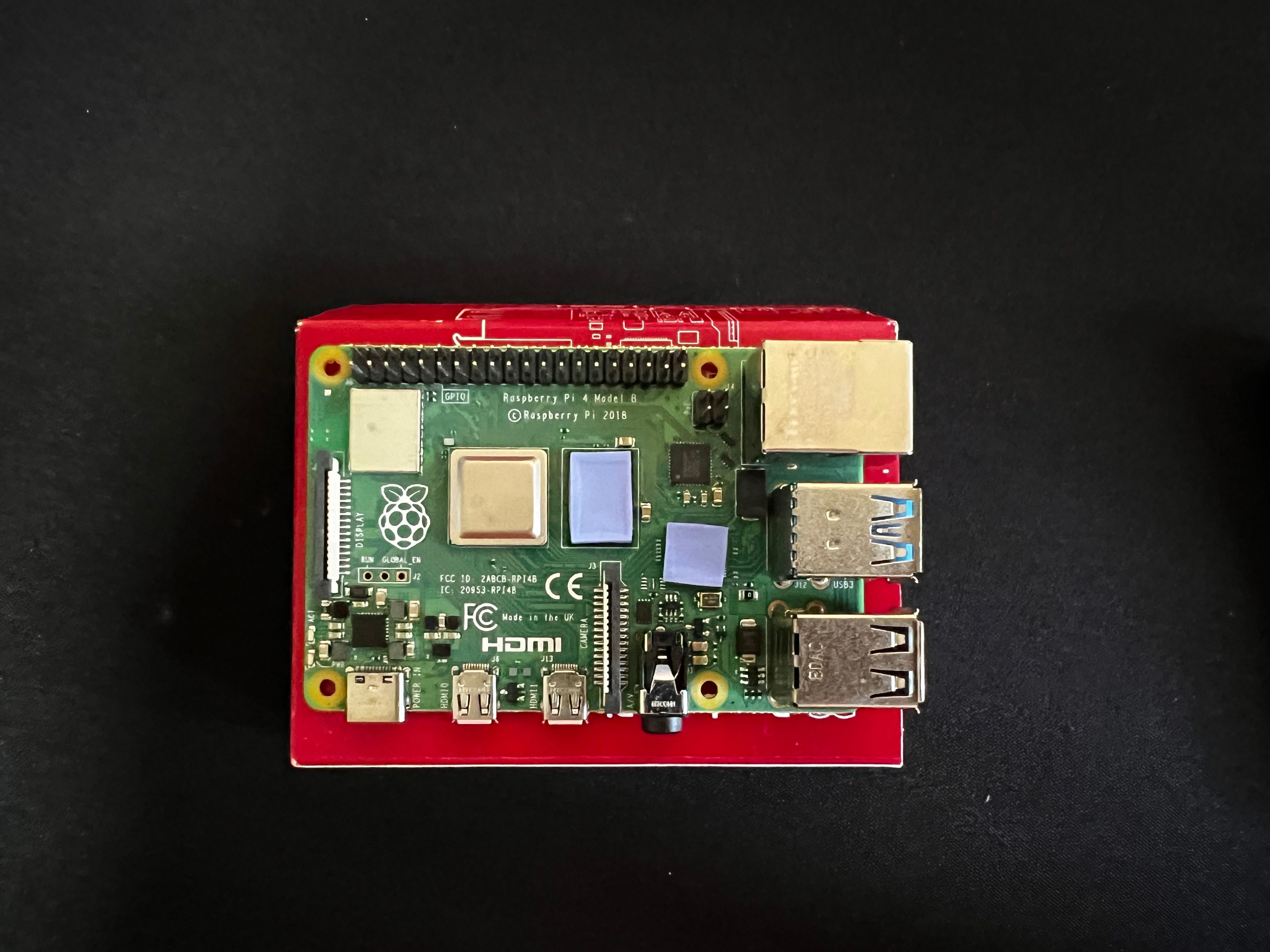 Raspberry Pi 4b 8GB + Extras