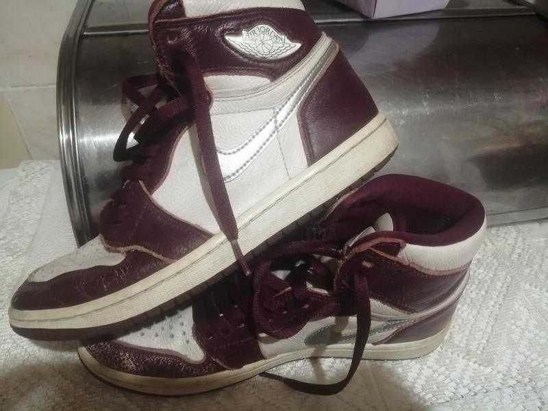 Мужские кроссовки Nike Air Jordan . кожа .