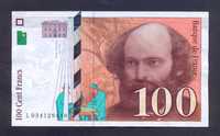 Banknot Francja 100 Franków z 1997 r ładny stan