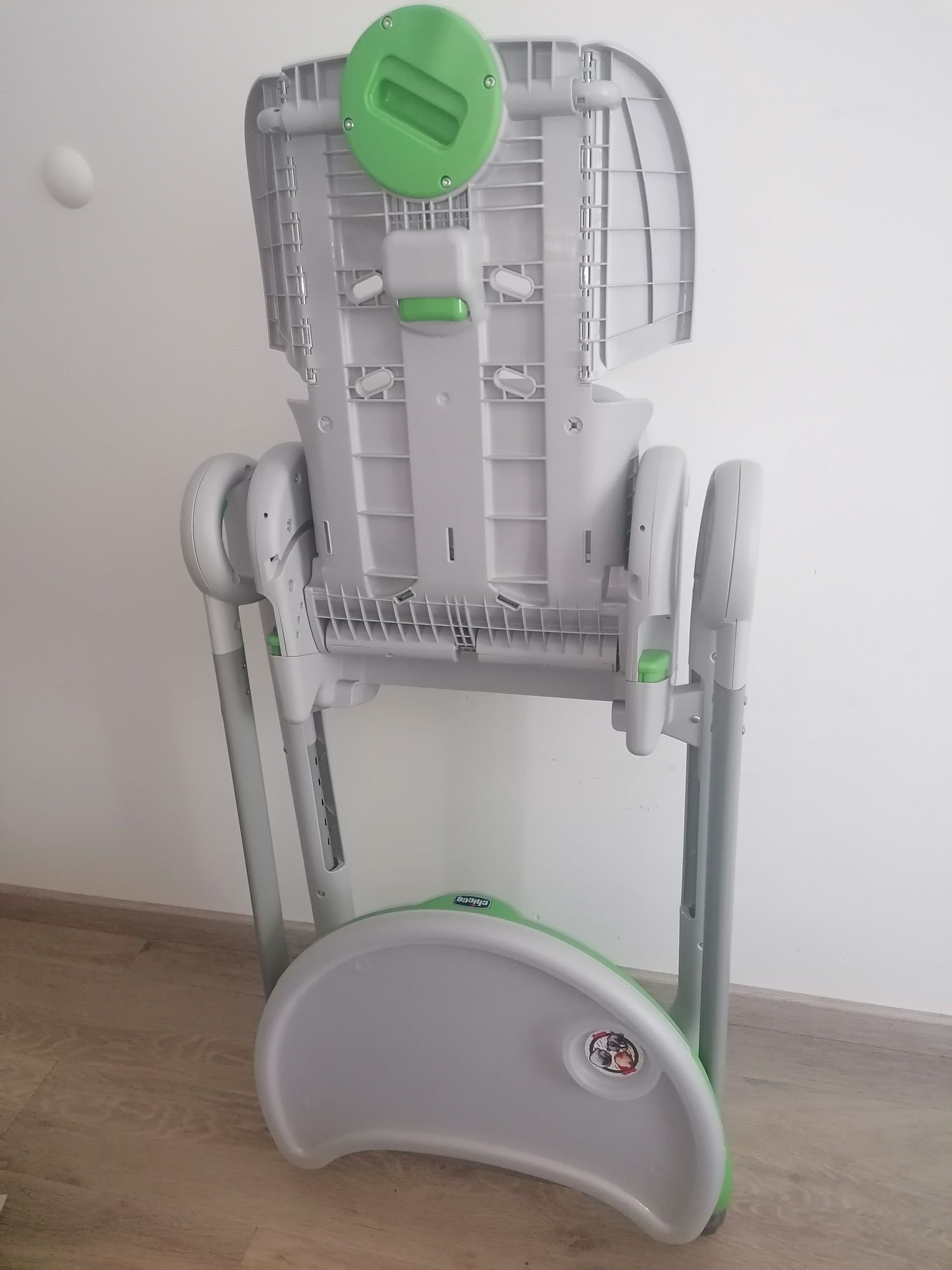 -70%| Krzesełko do karmienia Chicco Polly 2 Start Parrot | 3 w 1 kółka