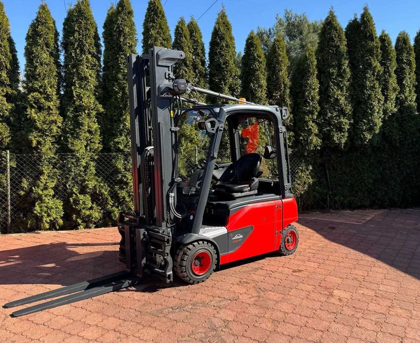 Wózek widłowy Linde E20PL 2019 rok Triplex 3650 godzin