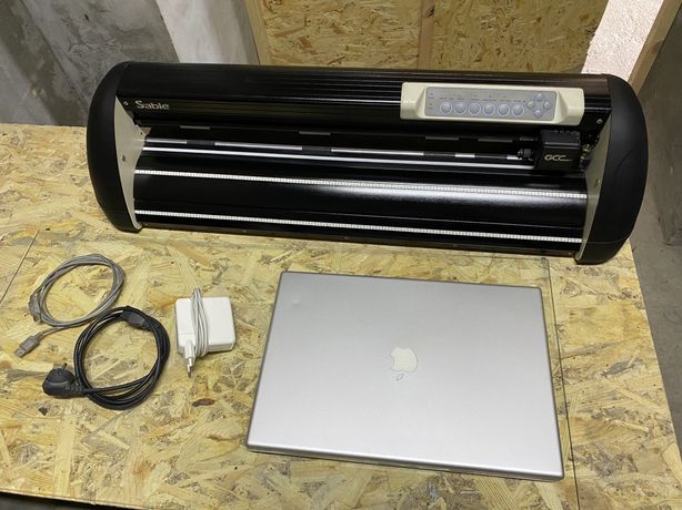 комплект плоттер gcc 60 sable  разом з MacBook  для бізнесу