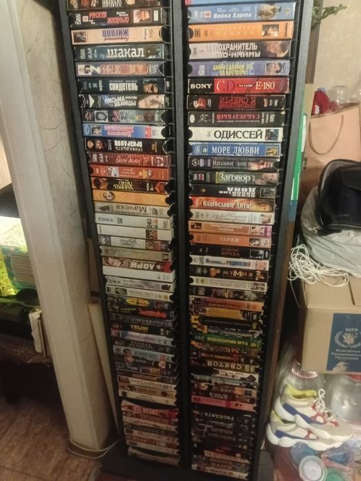 Видеокассети  на видеомагнитофон