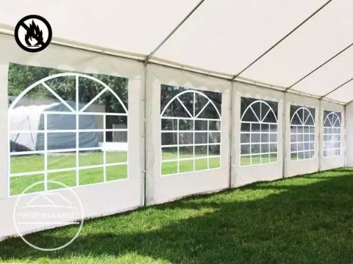 5x10m Namiot imprezowy, PVC 700, biały