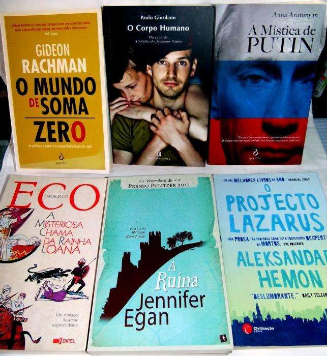 Livros de vários autores