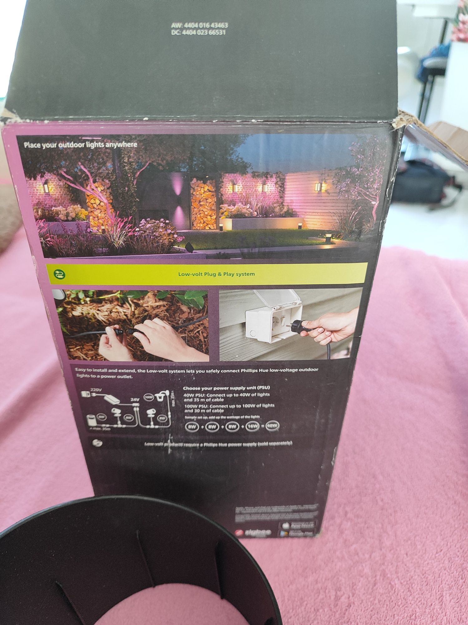 Lampa zewnętrzna Philips Hue Lily XL spot light