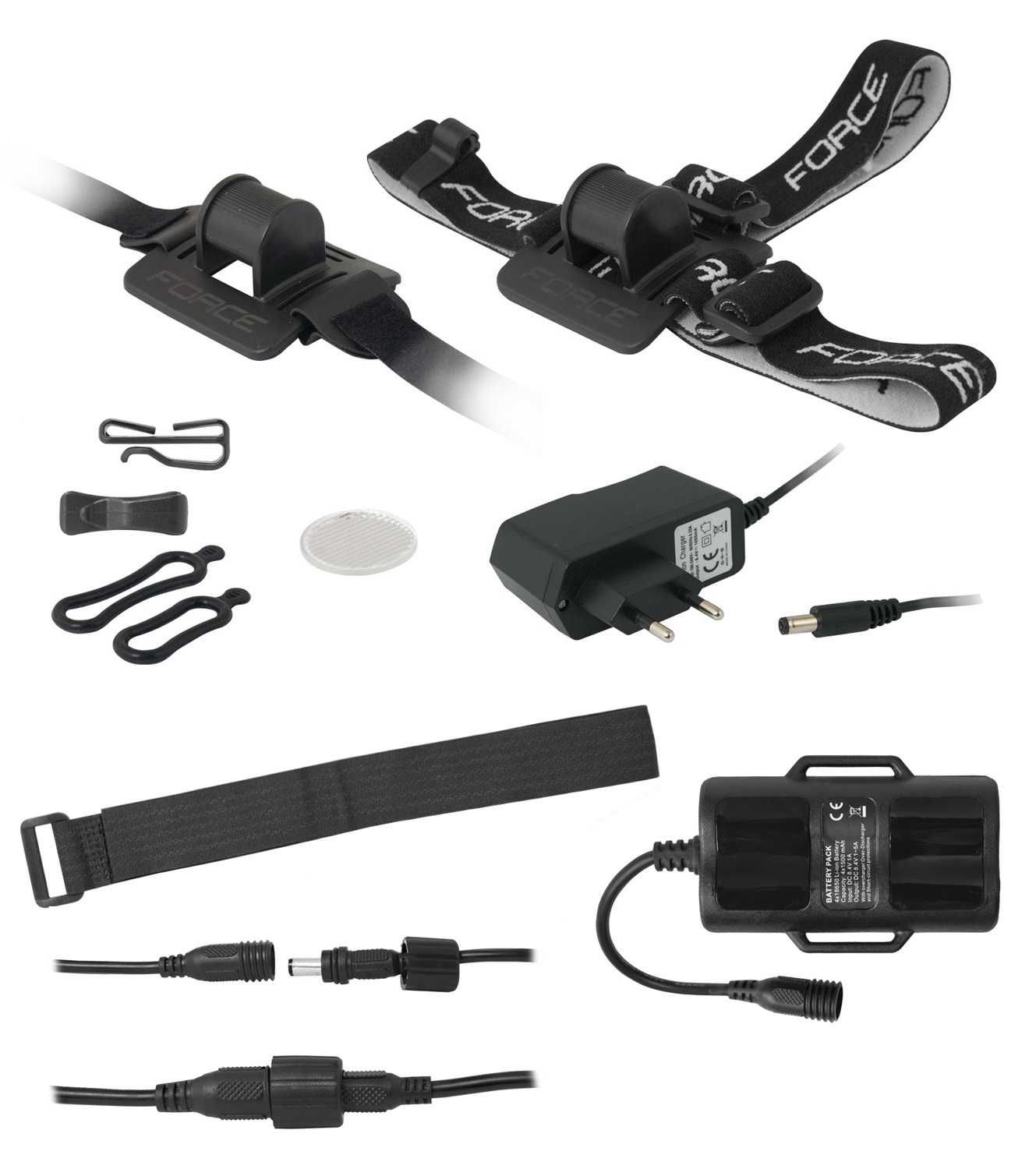 Вело фара FORCE GLOW2 1000LM USB