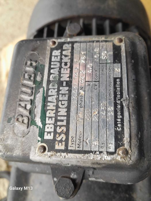 Przekładnia Motoreduktor 2 kW obrotów 120