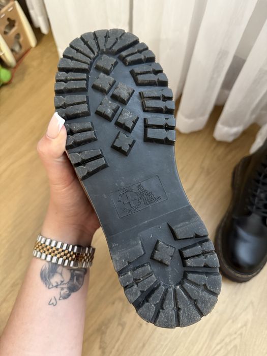 Шкіряні жіночі черевики dr. martens jadon smooth