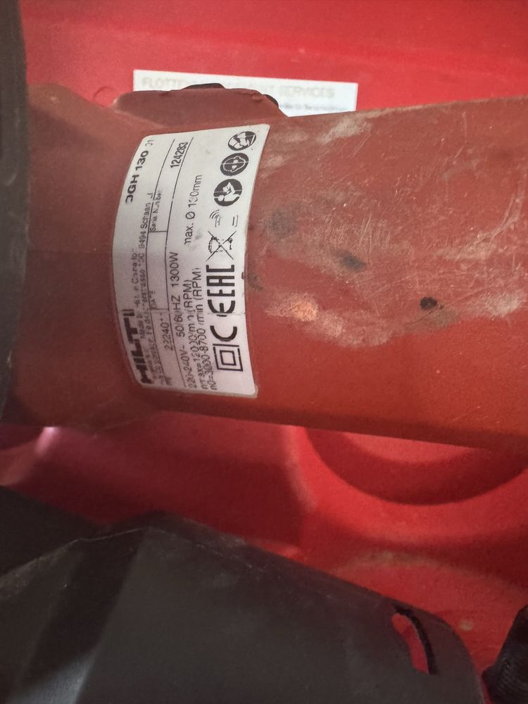 Szlifierka do betonu Hilti DGH 130