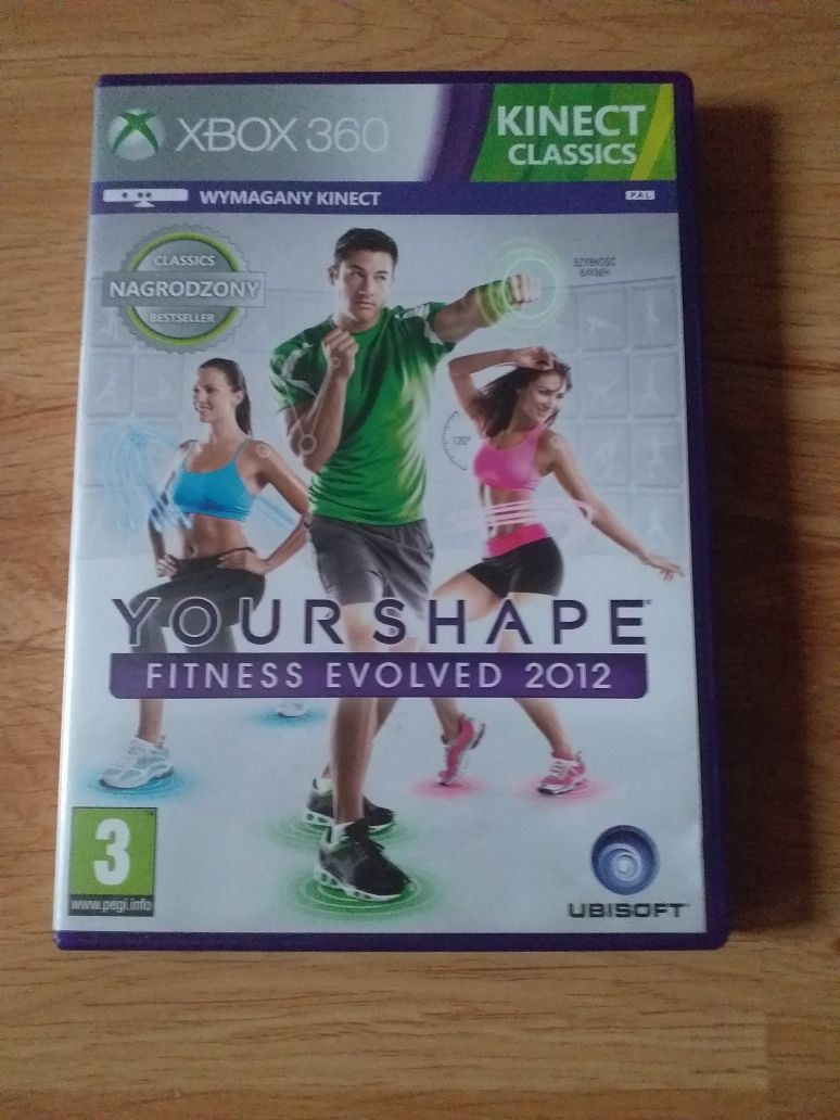 Gry do Xbox 360 Hitman, fifa14, your shape fitness evolved 2012