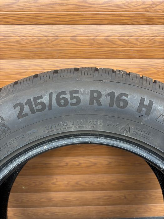 215/65/16 Continental 4 opony zimowe 8.5mm 2023r