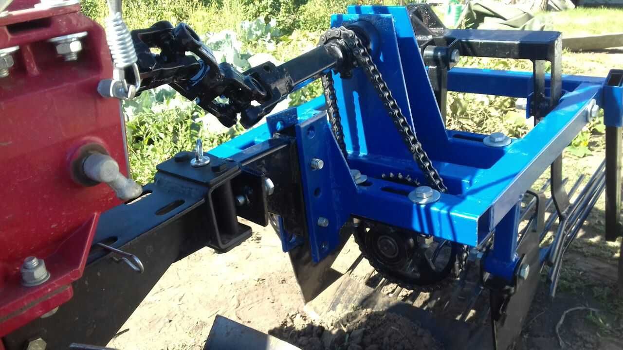 Новітні копачки картоплі на китай мотоблоки з заднім ВВП від виробника