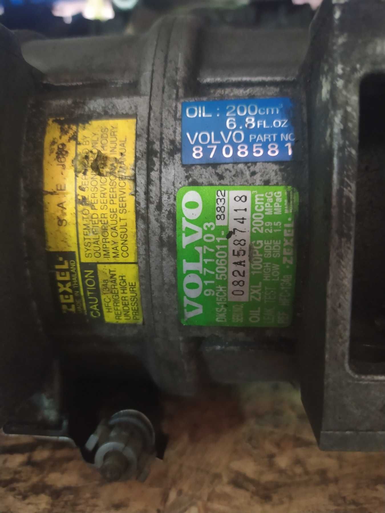 Компрессор кондиціонера Volvo V70 S70 S60 S80 2.4 Бензин