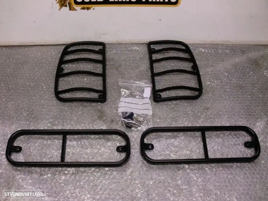 Land Rover Freelander proteções farois novos grelhas